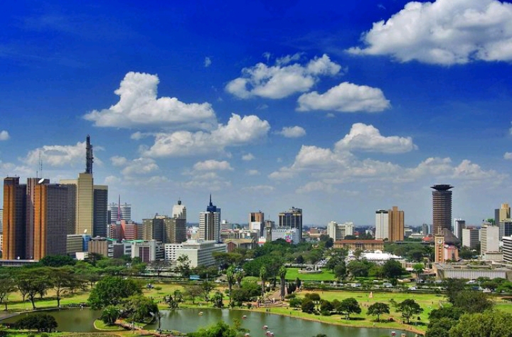 nairobi city skyline
